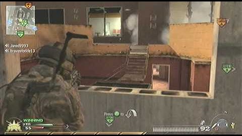 Modern Warfare 2 Commentary - Tutorial - How to Spawn Trap Highrise Gameplay