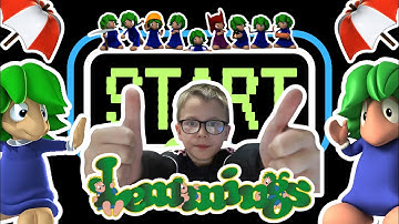 First Time Playing Retro Video Game Lemmings - Insane Addiction Alert!