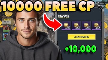 How to get 10000 FREE POINTS in Call of Duty Mobile 💥 FREE CP CODM / Free COD Points 2024