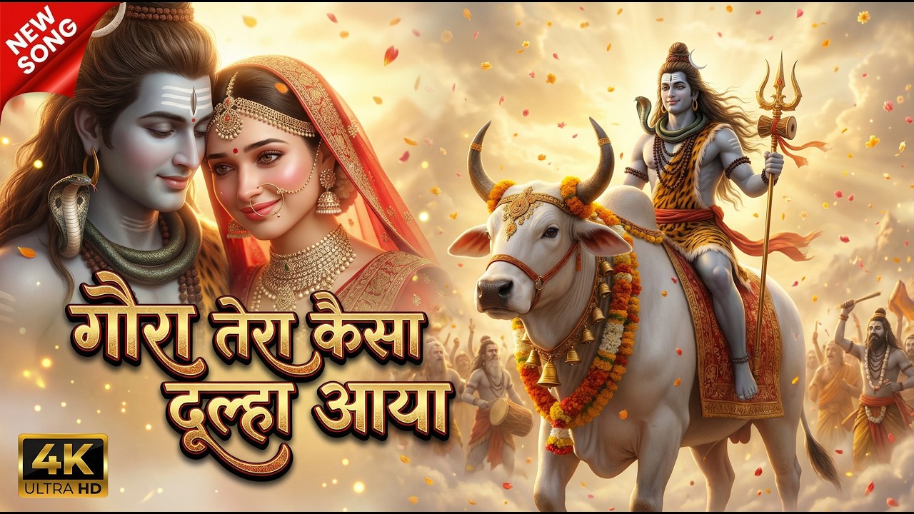 शिव विवाह स्पेशल : गौरा तेरा कैसा दूल्हा आया 🙏 Shiv Parvati Vivah Bhajan 2026 #Mahadev