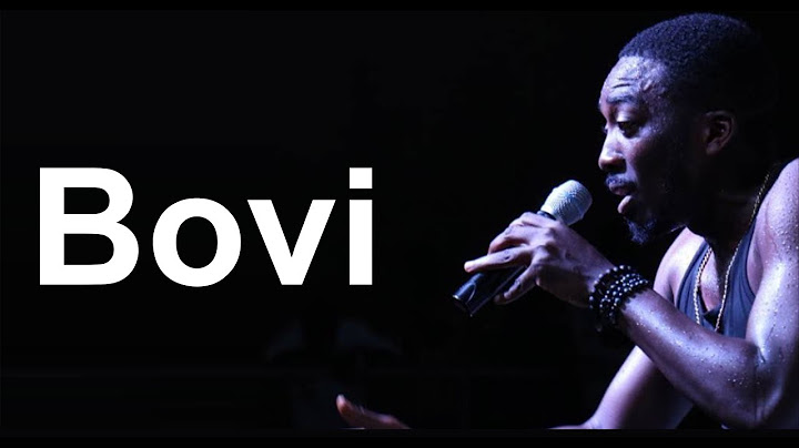 Bovi's Latest Comedy Performance 2017
