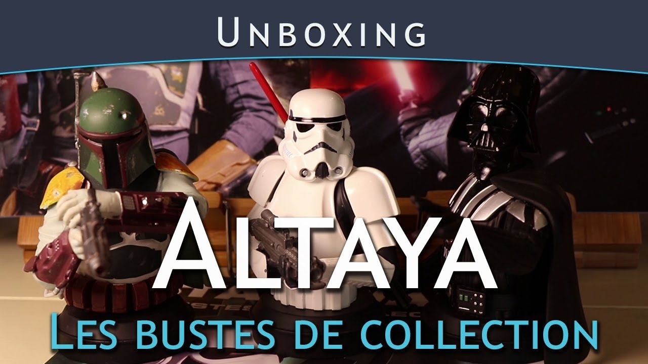 [Unboxing] Altaya - Star Wars bustes de collection - YouTube