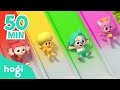 Colorful Valentine's Day with Hogi | + Compilation | Learn colors with slide | Colors for Kids