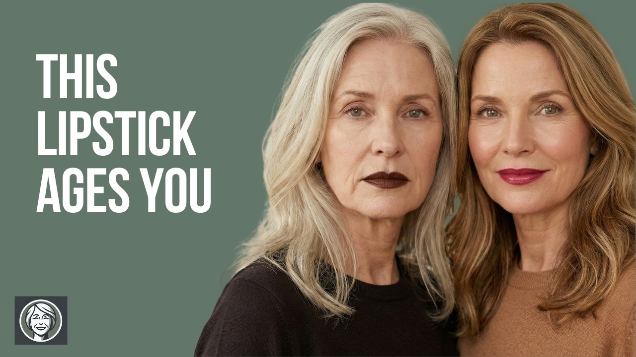 После 60: оттенок помады, который вас старит (и 3 оттенка, которые мгновенно подтягивают лицо)