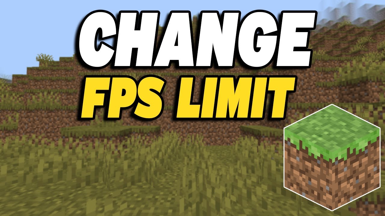 How To Change Fps Limit in Minecraft - YouTube