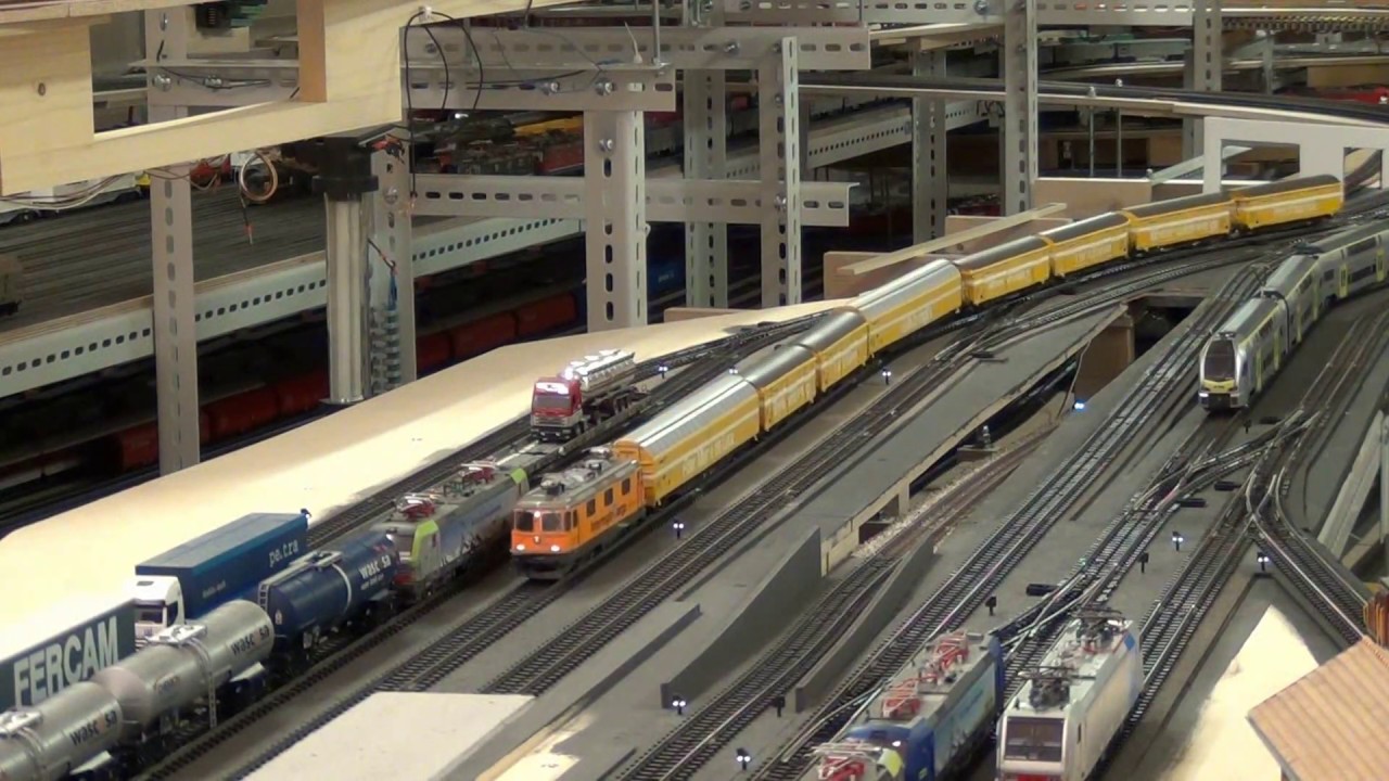 Frutigen an der BLS Nordrampe am Limit Teil 2