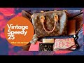 My Vintage LV Speedy 25: What's in my Bag?