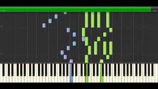 Mägo de Oz - Tres tristes Tigres (Piano Tutorial) (Synthesia)(mejor tutorial)