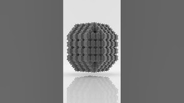 80-Neighbor 3D Cellular Automaton Growth Case {1} #houdini #mathart
