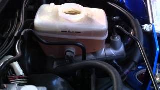 Lexus is300 brake master cylinder movement