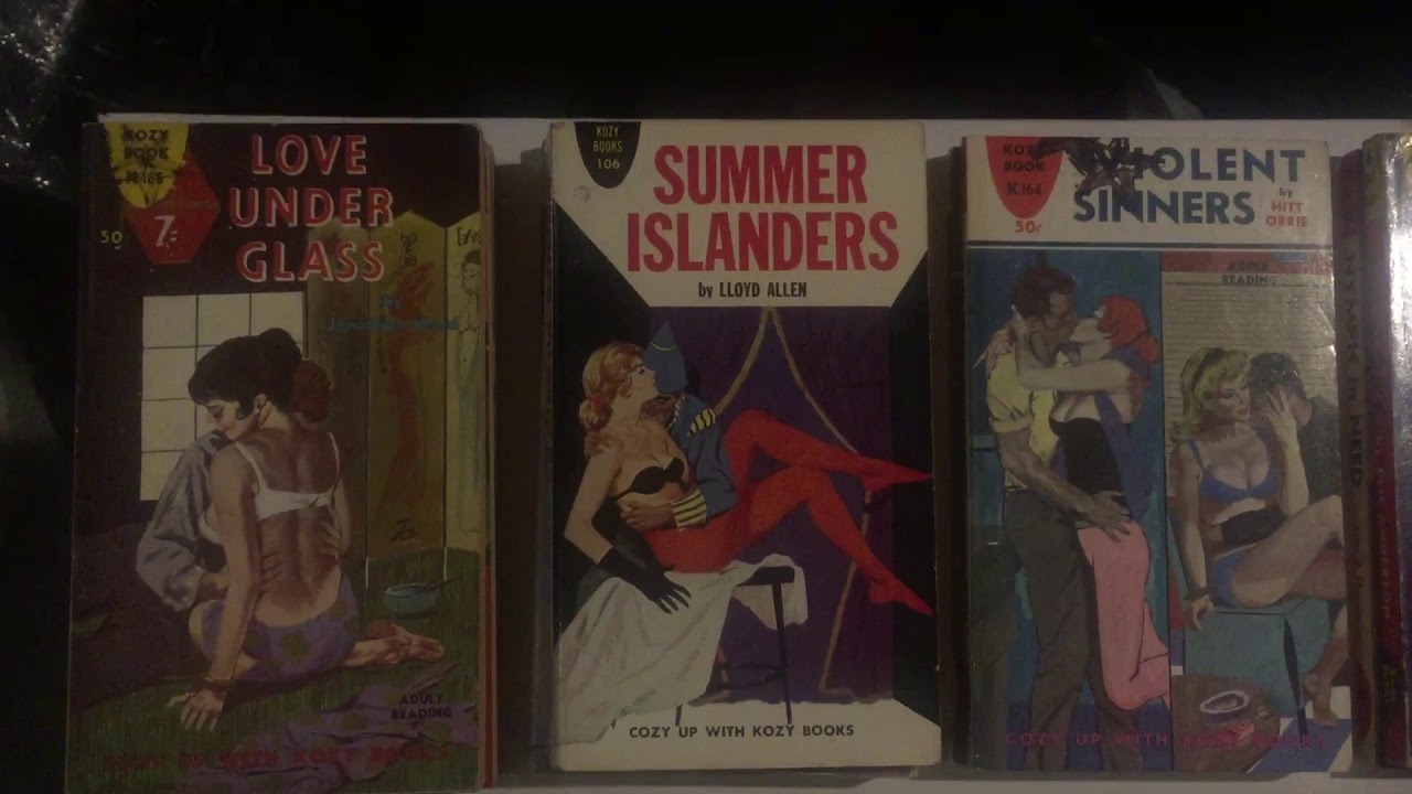Collectable Sleaze Vintage Paperbacks "Kozy Books" Series Episode...