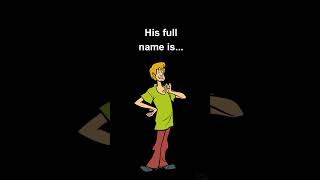What is Shaggy from Scooby Doo's real name? #shorts