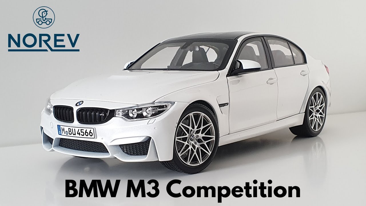 REVIEW: Norev 1:18 BMW M3 Competition - Mineral White - YouTube