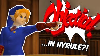 Zelda Meets Ace Attorney and It’s WILD! | Ocarina of Time ROM Hack