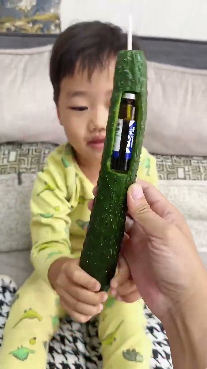 儿子不喝药，妈妈有办法！#Cute baby#Cute#呆萌小米宝#聪明宝宝#萌娃