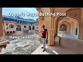 Hampi 21 Queen's Bath Place Royal Bathing Pool Hampi tourism UNESCO world Heritage site Karnataka