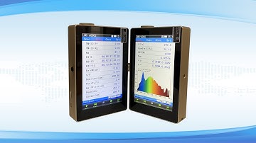 Portable CCD Spectroradiometer LED Colorimeter