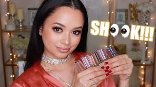 STILA GLITTER & GLOW LIQUID EYE SHADOWS | REVIEW + SWATCHES