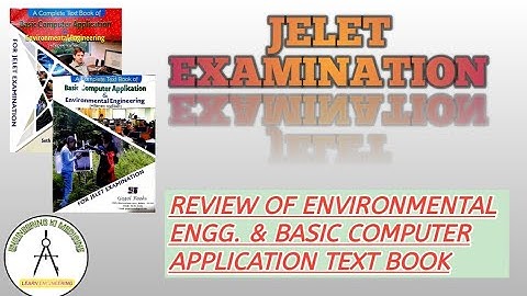 BEST TEXT BOOK OF ENVIRONMENTAL ENGG. & COMPUTER APPLICATION II JELET EXAMINATION
