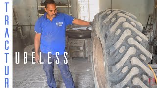 Tractor Tubeless Tyre Fitting