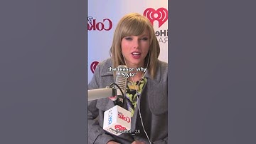 Taylor Swift’s Secret Favorite Song in Her Album “1989” #taylorswift #swifties #shorts