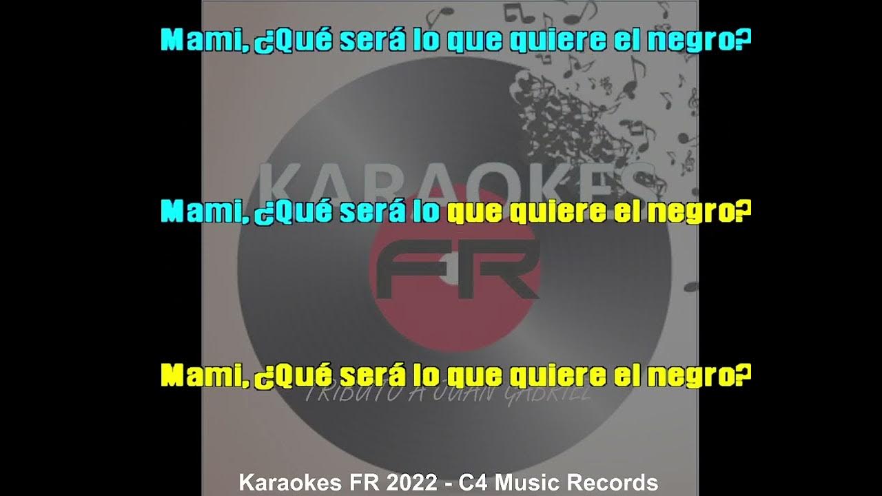 Popurri de cumbias Juan Gabriel Karaoke YouTube