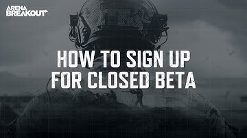 Arena Breakout | Closed Beta Announcement Trailer + How to Sign Up for Closed Beta??