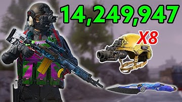 14Million+ Profit Duo Hunting T7  Farm 120K using MK14 & NOC Skin | ARENA BREAKOUT 