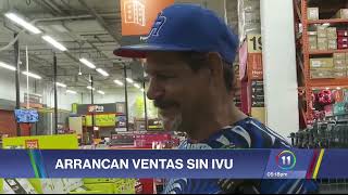 Arrancan con alta demanda las ventas sin IVU por la temporada de huracanes
