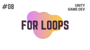 How To Make A Game | Unity C# - For Loops | Unity Tutorial | Game Development | Unity 2D