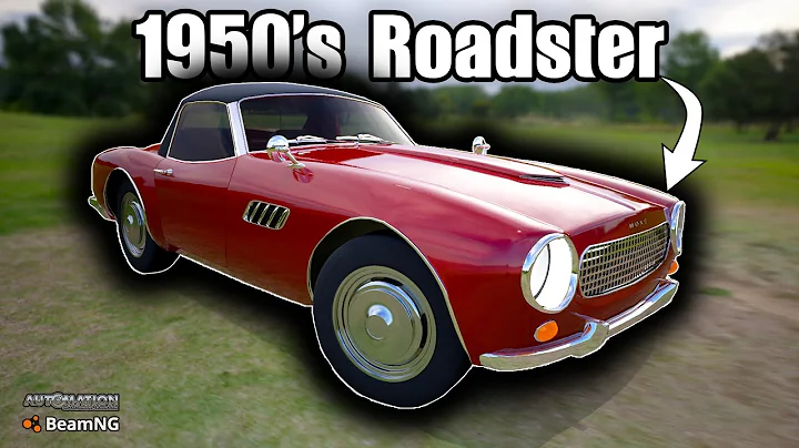 I Made an Elegant 1950s Roadster... That Oversteers! | Automation Game & BeamNG.drive