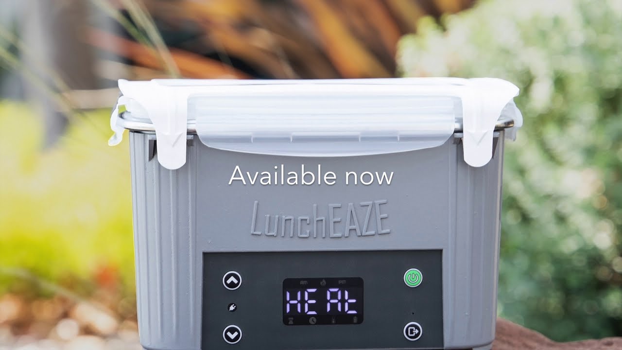 LunchEAZE - Cordless, Smart, Self-Heated Lunch Box