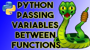 Passing variables between functions in Python