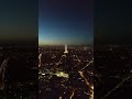 Эйфелева башня вид с башни Монпарнас #shorts #paris #toureiffel