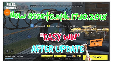 ROS - NEW ASSETS.NPK AFTER UPDATE | EASY WIN | NO RECOIL 100% | SAFE |NO BAN - ANDROID 100%