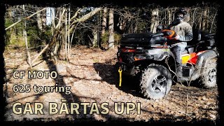 Along Barta river (Mar-2024), CFMOTO 625 touring - ATV