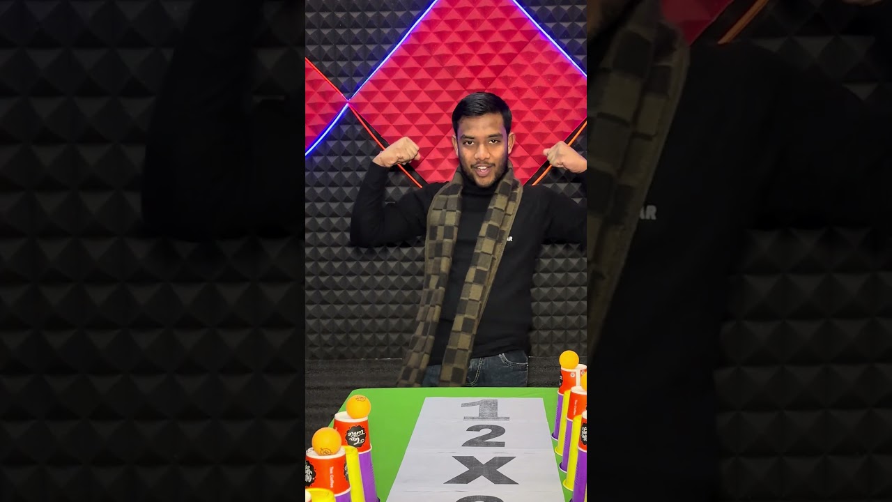 Roll the can game challenge