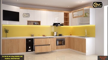 ️🏅 Thi công tủ bếp acrylic, thi công tủ bếp trên, thi công tủ bếp dưới, thi công tủ bếp trọn gói..