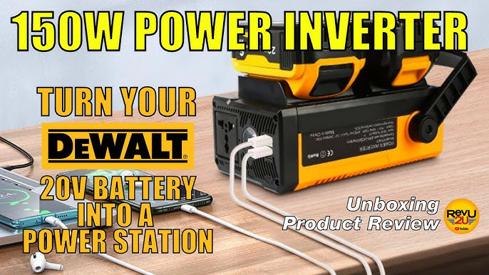 Dewalt 20V Battery Replacement and Battery Adapter