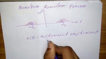 Band pass Random Process In Communication Engineering | Verification & Explanation