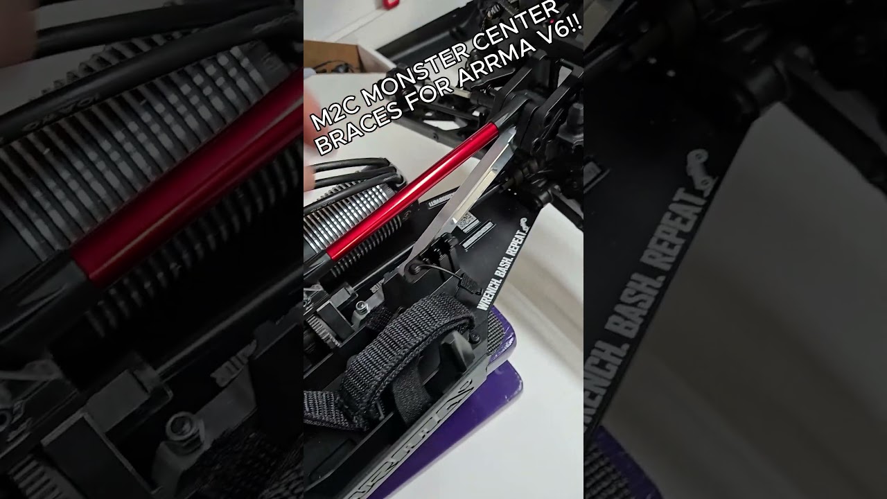 New M2C 9MM MONSTER BRACES FOR THE V6 TRUCKS!!!! 