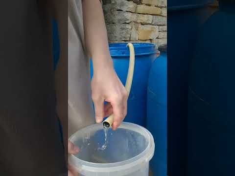 Vidéo : comment siphonner sans pompe?