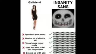 insanity sans girlfriend