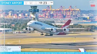 🔴 LIVE - Plane Spotting @ Sydney Airport w/Kurt + ATC! 🔴