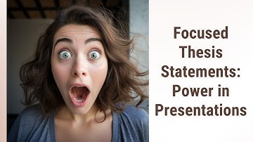 Unveiling the Art of Crafting Focused Thesis Statements
