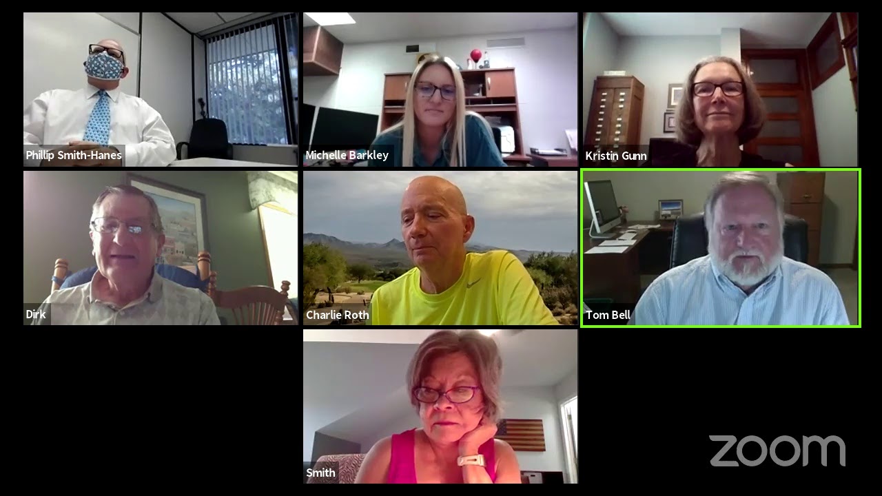 Coronavirus Funding Advisory Committee August 10th 2020