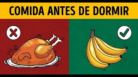 ¿Cuál es la mejor comida para tomar antes de acostarse?