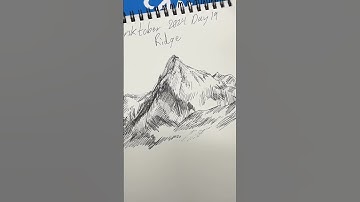 Inktober 2024 Day 19: Ridge