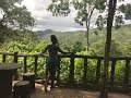 Ruins and Waterfalls Oh My..🌅 Erawan Falls in Kanchanaburi Thailand