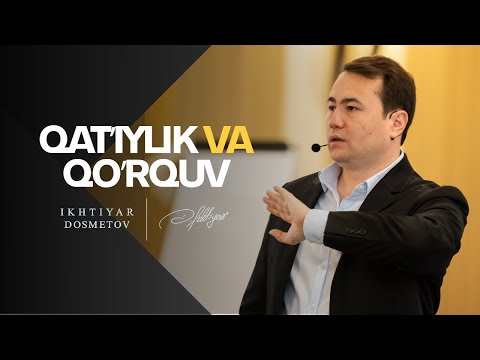 Video: Qo'rquv Asosiy To'siq Sifatida